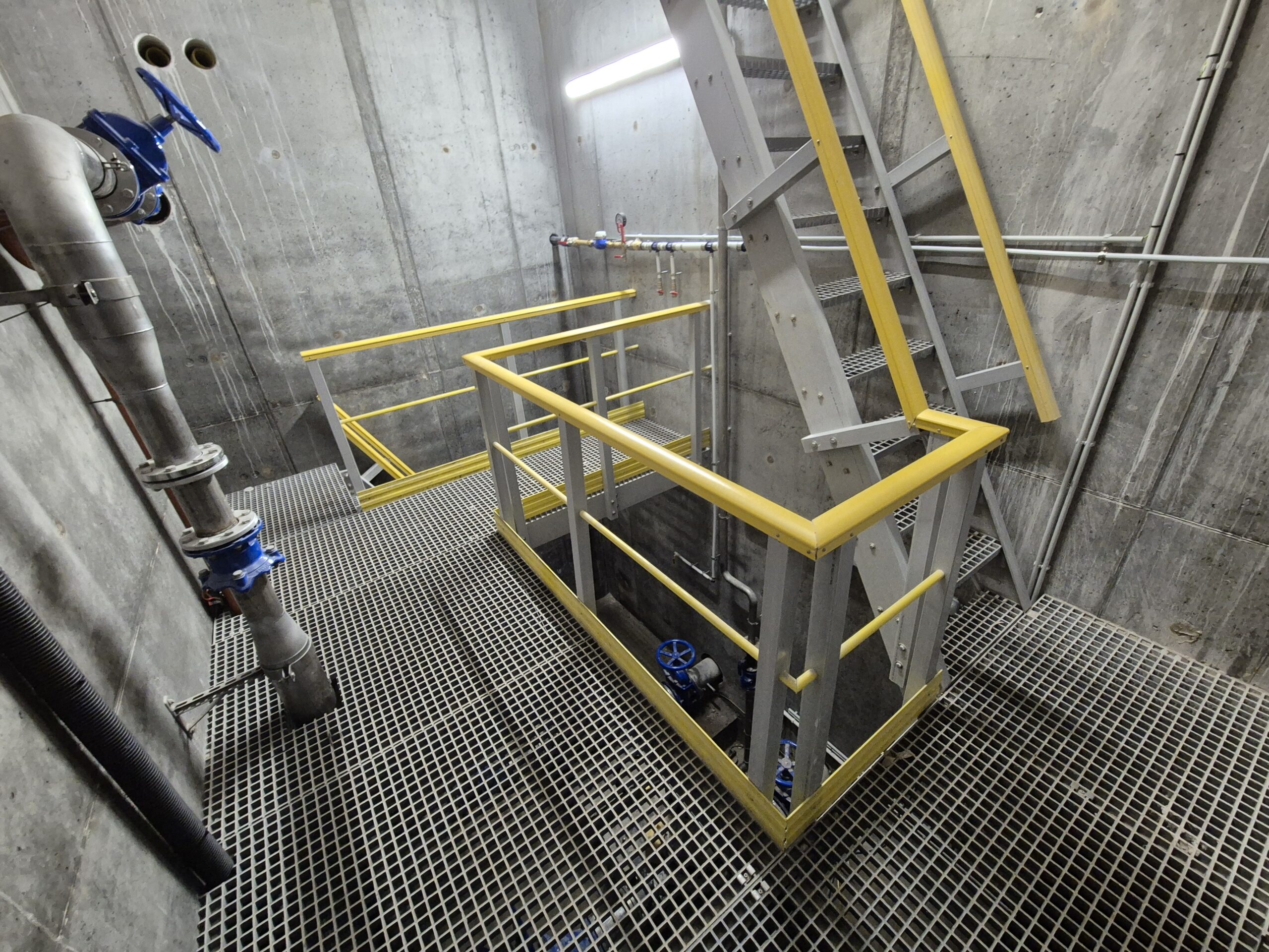 Wastewater pumping station